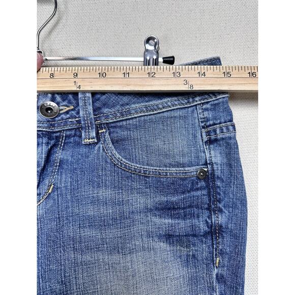 Esprit Vintage Bootcut Leg Jeans Women's 26x30 Blue Stone Wash Denim Low Rise - Picture 8 of 16